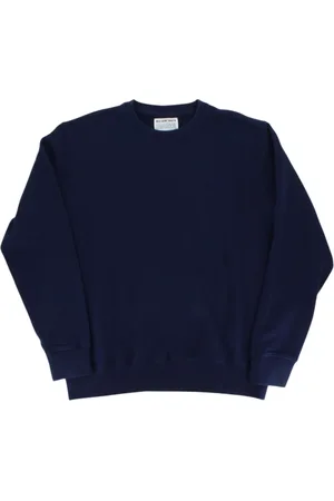 MC2 SAINT BARTH Sweatshirts & Hoodies, Herr, S, Bomull, Blå Bomulls Sweatshirt Med Tryck