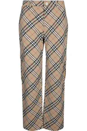 Burberry Byxor, Herr, S, Bomull, Skräddade Byxor för Män