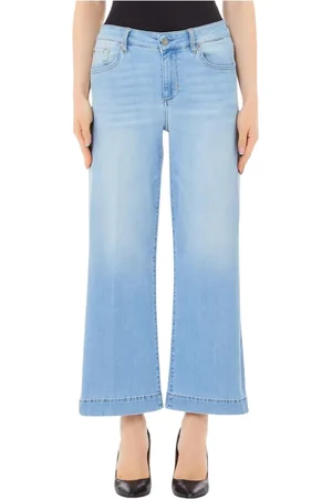Liu Jo Jeans, Dam, W30, Autentiska Cropped Flare Jeans