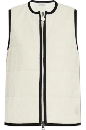 Moncler Jacka, Dam, S, Bomull, Vest Smanicato