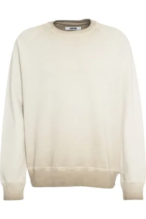 Mauro Grifoni Sweatshirts & Hoodies, Herr, M, Bomull, Faded Sweatshirt med Raglanärmar