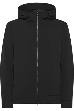 Peuterey Jacka, Herr, L, Polyester, Svart Teknisk Jacka Svalbard MDN