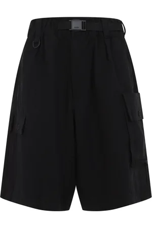 Y-3 Shorts, Herr, L, Svarta Bermuda Shorts för Män