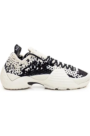 Lanvin Skor, Herr, 42 EU, Bomull, Flash Knit Sneakers
