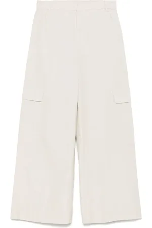Max Mara Byxor, Dam, S, Bomull, Gloria Bomull Cargo Byxor