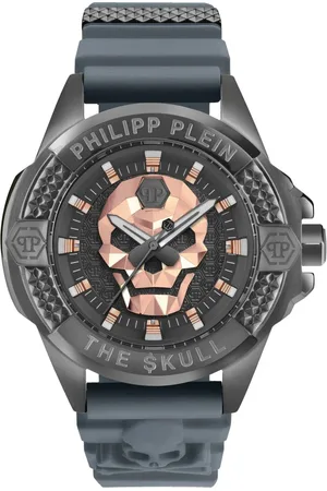 Philipp Plein Accessoarer, Herr, ONE Size, Skull 44mm Klocka