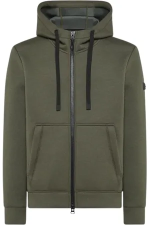 Peuterey Sweatshirts & Hoodies, Herr, XS, Polyester, Justerbar jacka med huva