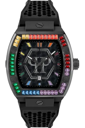 Philipp Plein Accessoarer, Herr, ONE Size, The Hexagon Phantom Watch