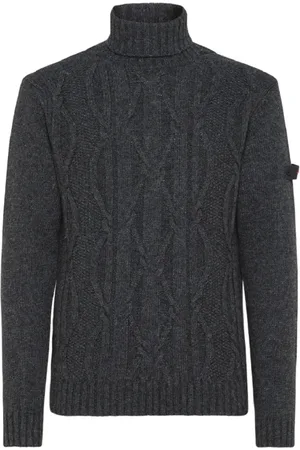 Peuterey Stickade tröjor & koftor, Herr, L, Polo Neck Sweater