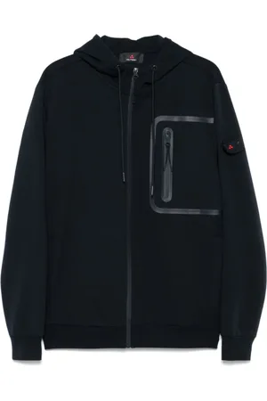 Peuterey Sweatshirts & Hoodies, Herr, S, Bomull, Blå Tröja