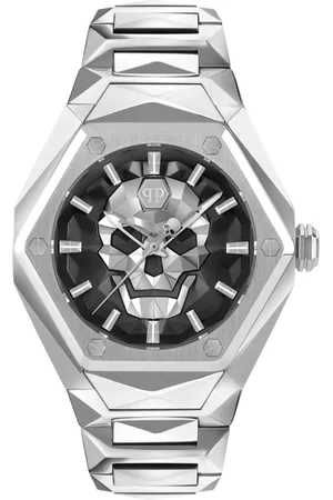 Philipp Plein Accessoarer, Herr, ONE Size, The $Kull Spikes Watch