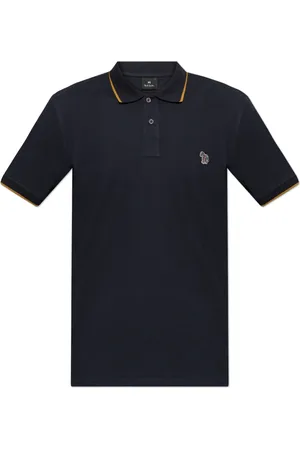 Paul Smith Topp, Herr, S, Bomull, Polo med patch