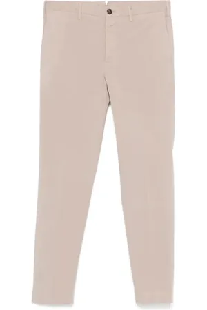 Incotex Byxor, Herr, M, Beige Byxor med Dold Stängning