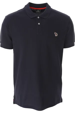 Paul Smith Topp, Herr, S, Bomull, Zebra Logo Pikétröja