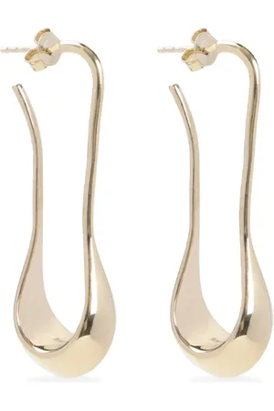 LEMAIRE Accessoarer, Dam, ONE Size, Snygga Metall Droppeörhängen