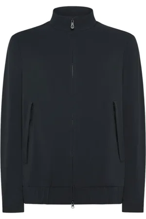 Peuterey Jacka, Herr, XL, Polyester, Blå Bomberjacka