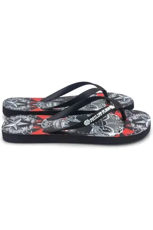 Philipp Plein Skor, Dam, 38 EU, Flip-flops