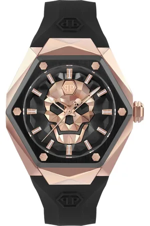 Philipp Plein Accessoarer, Herr, ONE Size, The $Kull Spikes Watch