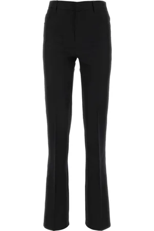 Serafini Byxor, Dam, S, Polyester, Pleated Tailored Byxor