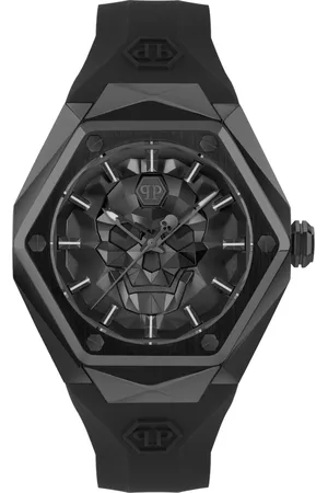 Philipp Plein Accessoarer, Herr, ONE Size, The $Kull Spikes Watch