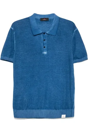 Peuterey Topp, Herr, L, Bomull, Himmelsblå T-shirt