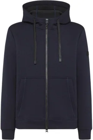 Peuterey Sweatshirts & Hoodies, Herr, S, Polyester, Justerbar Jacka med Huva