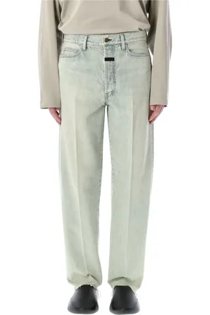 FEAR OF GOD Jeans, Herr, W34, Bomull, Indigo 80-talet 5 Fickor Straight Leg Jeans