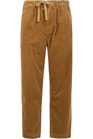 Ralph Lauren Byxor, Herr, L, Bomull, Pleated Corduroy Pants