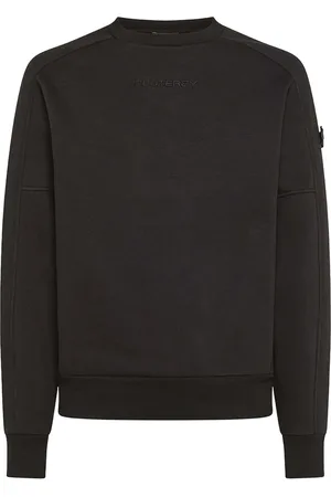 Peuterey Sweatshirts & Hoodies, Herr, S, Bomull, Svart Sweatshirt