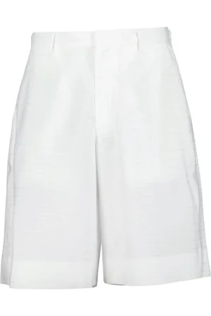 Prada Shorts, Herr, M, Bomull, Oversized Poplin Bermudashorts