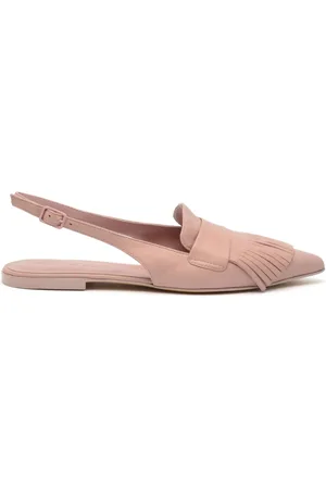 Pomme D´Or Skor, Dam, 38 EU, Läder, Ballerinaskor i läder med slingback