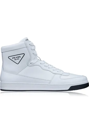 Prada Skor, Herr, 41 1/2 EU, Läder, Snörskor, hög modell