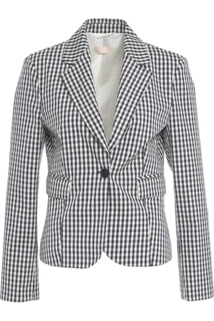 Liu Jo Jacka, Dam, XS, Blå Blazer med Kavajslag