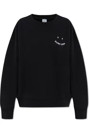 Paul Smith Sweatshirts & Hoodies, Dam, S, Bomull, Sweatshirt med broderad logga