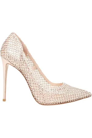 LE SILLA Skor, Dam, 39 EU, Läder, Kristallprydda pumps Gilda