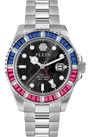 Philipp Plein Accessoarer, unisex, ONE Size, Gmt-I Challenger Baguettes Klocka