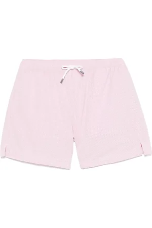 FEDELI Badkläder, Herr, S, Läder, Rosa Havskläder med Dragsko i Midjan