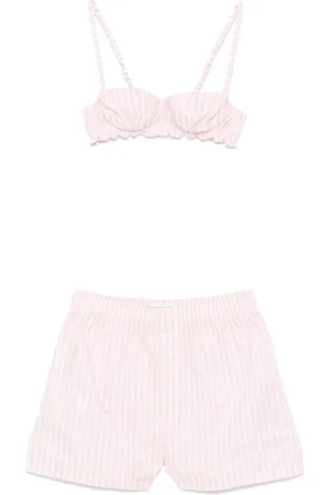 Serafini Pyjamaser & Lounge, Dam, S, Klänning med resår i midjan och knappknäppning