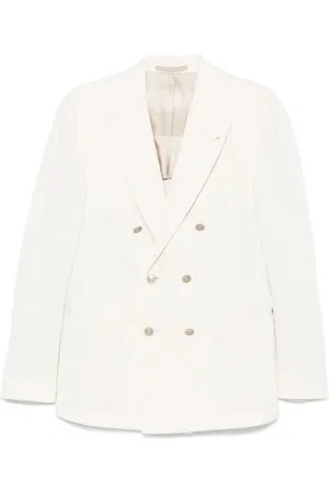 ELEVENTY Jacka, Herr, 2Xl, Vit Jacka med Bakventiler