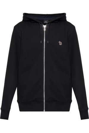 Paul Smith Sweatshirts & Hoodies, Herr, 2Xl, Bomull, Zebra Logo Zip Through Hoodie