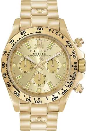 Philipp Plein Accessoarer, Herr, ONE Size, Nobile Wonder Guldklocka