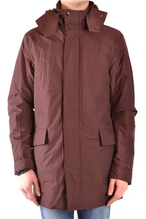 Peuterey Jacka, Herr, M, Bordeaux Oversized Hooded Outerwear
