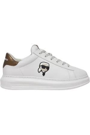 Karl Lagerfeld Skor, Herr, 42 EU, Läder, Kapri Sneakers