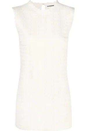 Jil Sander Klänning, Dam, XS, Bomull, Stickad klänning