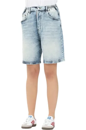 Dsquared2 Shorts, Dam, L, Denim, Ljus Denim Bermuda Shorts