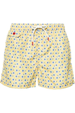 Kiton Badkläder, Herr, S, Polyester, Blommiga badshorts
