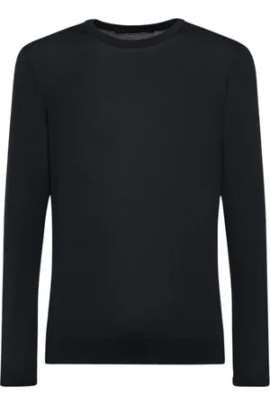 Kiton Stickade tröjor & koftor, Herr, S, Crew Neck Sweater