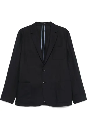 Paul Smith Jacka, Herr, M, Blå Knäppt Jacka Bakre Ventiler