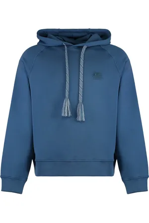 Etro Sweatshirts & Hoodies, Herr, S, Bomull, Ribbstickad bomullshoodie