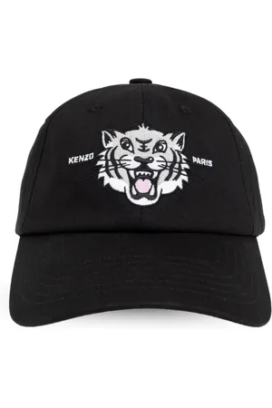 Kenzo Accessoarer, unisex, ONE Size, Bomull, Happy Tiger Varsity Basebollkeps